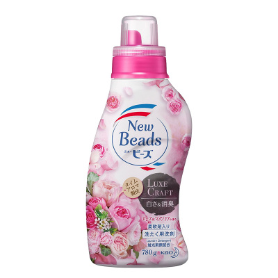 日本进口花王洗衣液玫瑰含柔顺剂