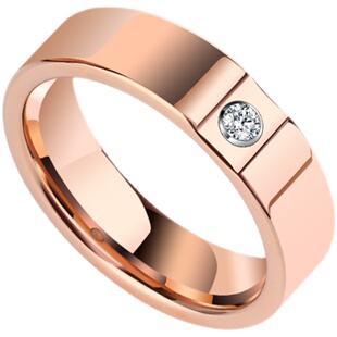 莫桑石轻奢戒指男款小众男士潮人指环高档男友礼物单身锆石戒子