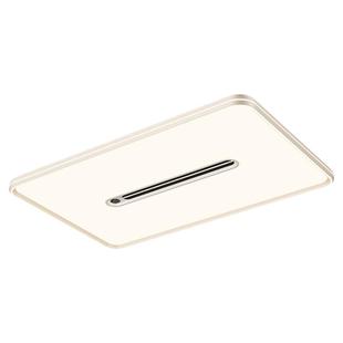 无叶风扇灯2025年新款胡桃木色现代简约大气全光谱护眼隐形吊扇灯