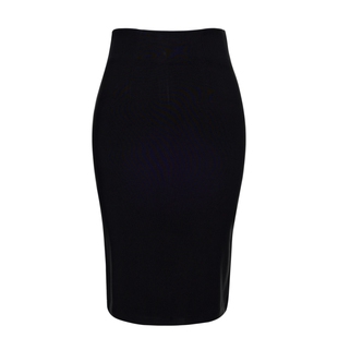 思瑞 黑红黄金腰臀比中长裙 日常通勤约会百搭自穿高级优雅包臀裙