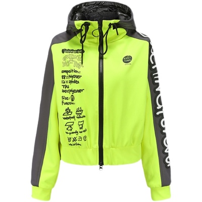 摇粒绒外套女短款运动休闲