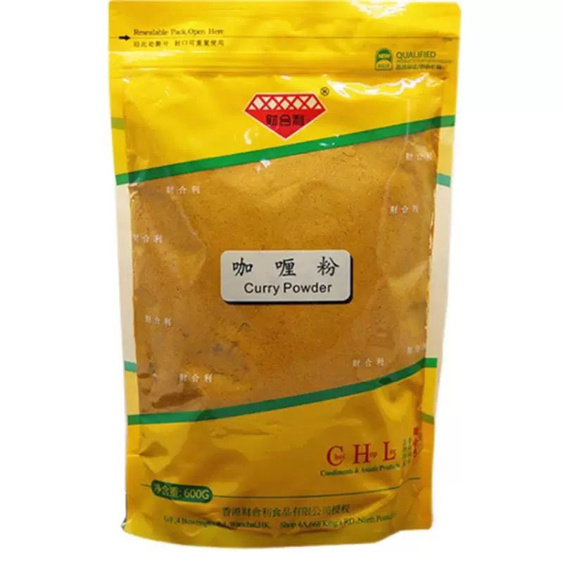 香港财合利 咖喱粉600g*30包 咖喱饭咖喱汤 黄咖喱 咖喱酱 咖喱块