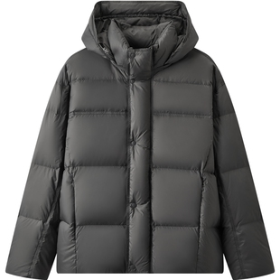 【高充绒】gxg.jeans 多色面包服厚款羽绒服男连帽外套男25冬新品