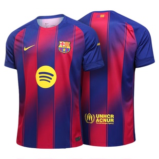 Nike巴塞罗那FCB 巴萨25/26主场球迷版球衣短袖耐克HJ4590-456