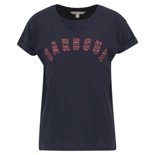 Barbour Kingsford 女士休闲短袖T恤