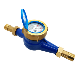 水表家用 旋翼出租房专用自来水商用dn50法兰机械100老式国标螺翼