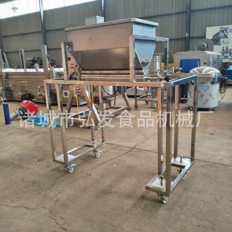 中东蔬菜球成型机 商用油炸鹰嘴豆饼成型机 糊状原料成型设备