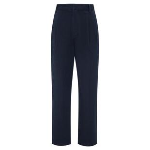 [四面弹力]暇步士女装秋季直筒休闲裤柔滑垂坠轻职场通勤压褶长裤