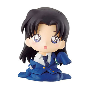 萌漫世界万代扭蛋名侦探柯南孩童坐姿公仔5工藤新一手办摆件 现货