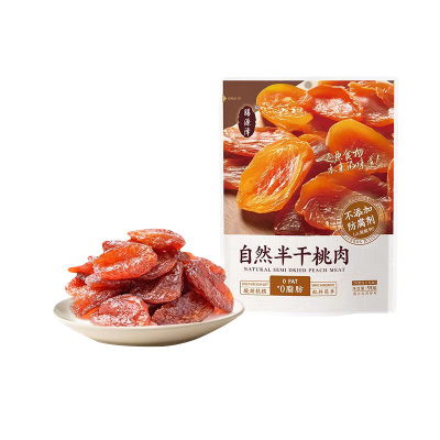 膳源泽半干桃肉蜜饯独立装