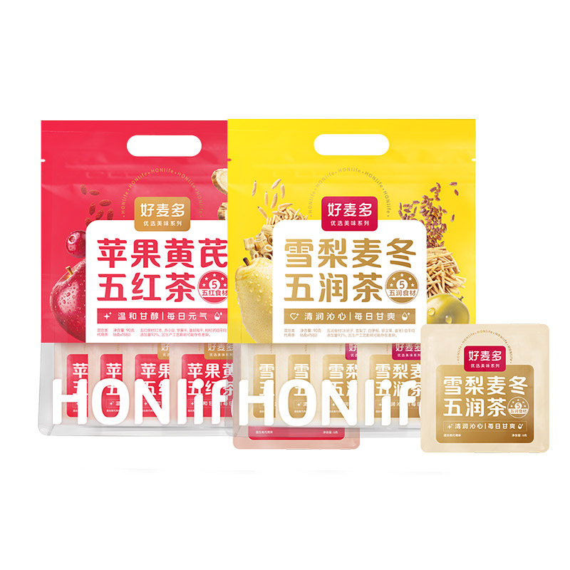 好麦多苹果黄芪茶雪梨麦冬五润茶