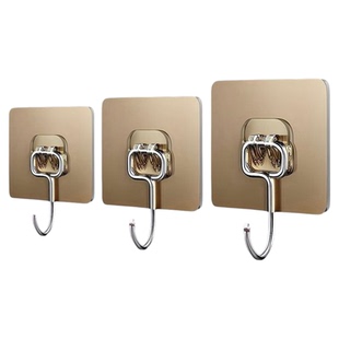 无痕加大挂钩超强粘力免打孔厨房宿舍重物粘钩墙壁承重墙面调料架