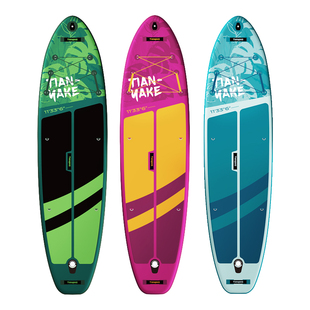 双人路亚钓鱼充气桨板海上冲浪板成人浆板船水上滑板浮板电动动力