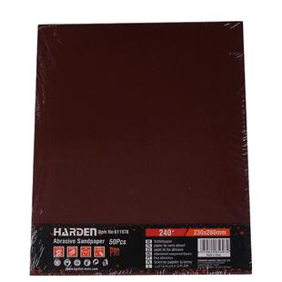 汉顿木工抛光金属打磨除锈砂纸粗沙水沙纸细砂油漆工墙面家具油漆