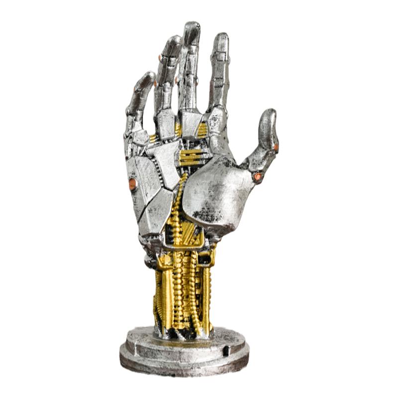 赛博朋克机械手摆件阿修罗游戏手柄支架戒指手串桌面挂架拍摄道具