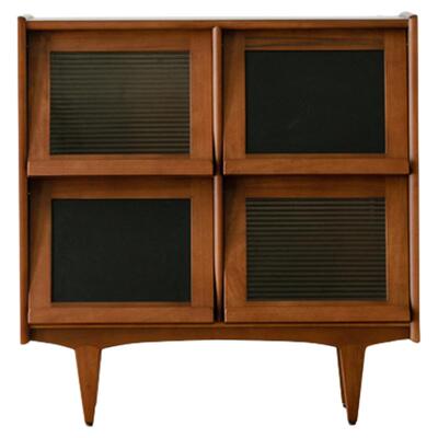 出乎生活实木小边柜日式储物柜