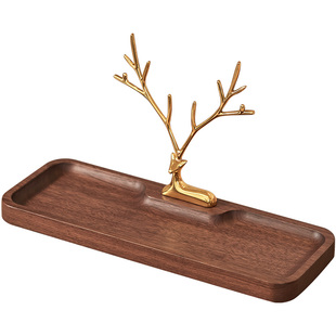 实木入户门口钥匙收纳玄关摆件客厅家居置物架装饰品乔迁新居礼物