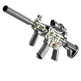 M416电动连发软弹枪小男孩玩具枪子弹手小枪m4机关儿童仿真软蛋枪