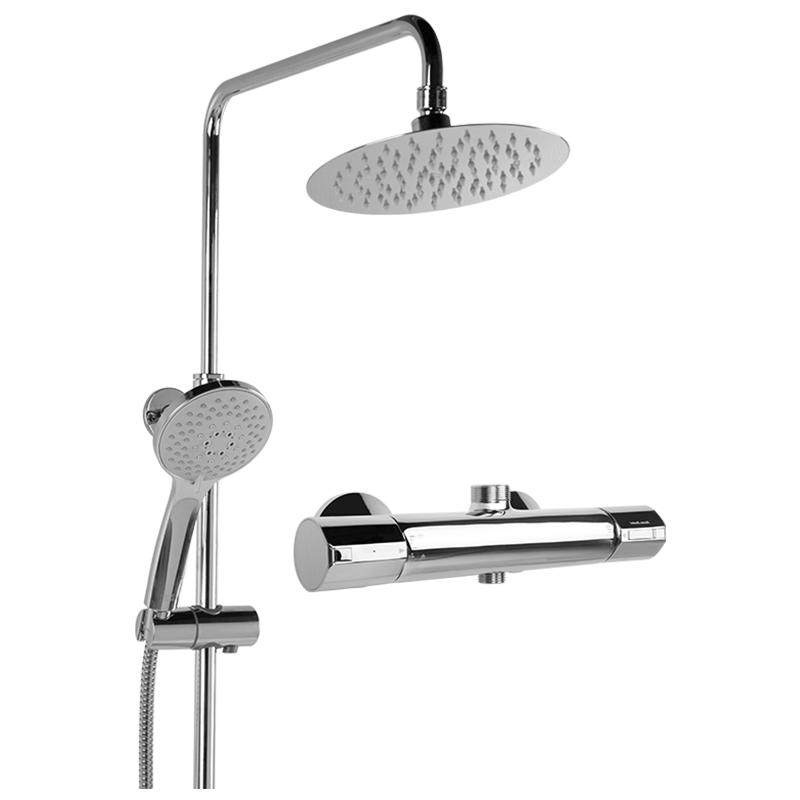 美标卫浴恒温花洒套装家用淋浴花洒套装挂墙式恒温花洒