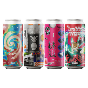 纸飞机酿造果泥精酿啤酒无尽夏三倍水果酸艾尔飓风浑浊IPA临界