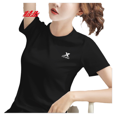 特步短袖t恤女夏季新款韩版