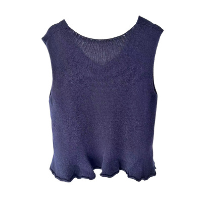 韩系叠穿通勤针织背心毛衣马甲