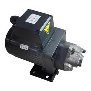 台湾技术40W小流量齿轮泵润滑泵220V/380V机床润滑油泵小型油抽泵