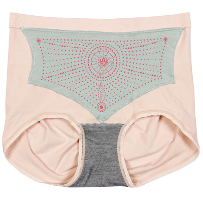 纯色益母草暖芯裤高腰收腹暖宫裤