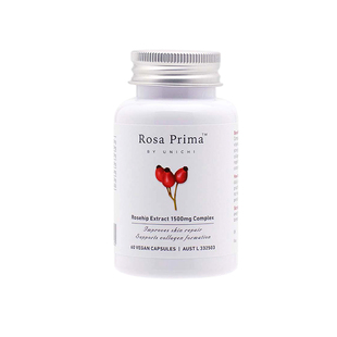 Unichi玫瑰果精华胶囊60粒美白丸提亮肤色亮白丸嫩白肌肤