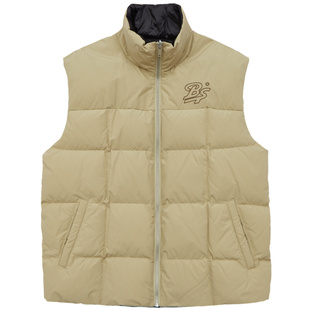 BEASTER奥莱潮流羽绒马甲宽松双面穿面包服情侣保暖羽绒服