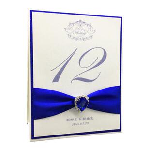 桌卡定制婚礼桌牌台卡座位卡席位卡号牌桌牌支架个性创意婚庆用品