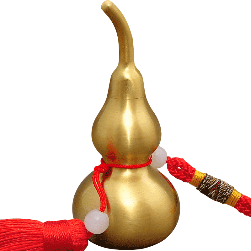 纯铜门厅风水小号工艺品葫芦摆件