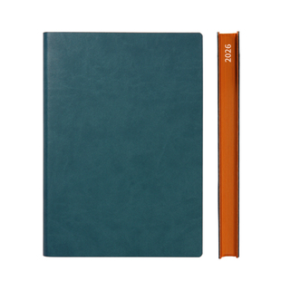 【2026年日记本】【可定制】Daycraft德格夫A5中开手帐笔记本365日程计划本效率手册pu皮规划本