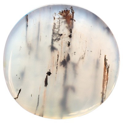 马料海洋玉髓I吊坠方牌