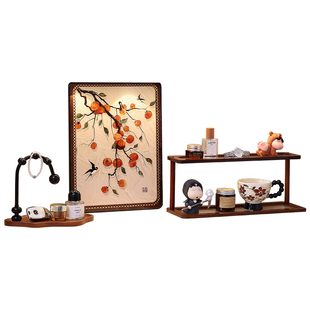 中古风入户玄关钥匙收纳摆件客厅门口鞋柜装饰品好物乔迁新居礼品