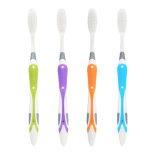 健牌成人细丝软毛大头牙刷85孔深层清洁不伤牙龈男女家用独立装