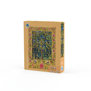 图图叮当[生命之树]2025新款拼图1000片加相框高难度复古拼图欧式