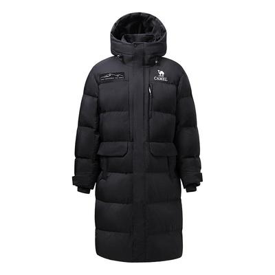 【鹅绒】骆驼户外羽绒服冬季新款女款男款长款加厚保暖极寒面包服