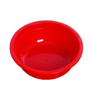 厨房码斗小配菜盆拌料盆选菜盆圆形点菜盆装菜碟盛料盆红色凉菜盘