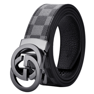 花花公子皮带男士真皮自动扣正品高档品牌情人节送男友礼物裤腰带