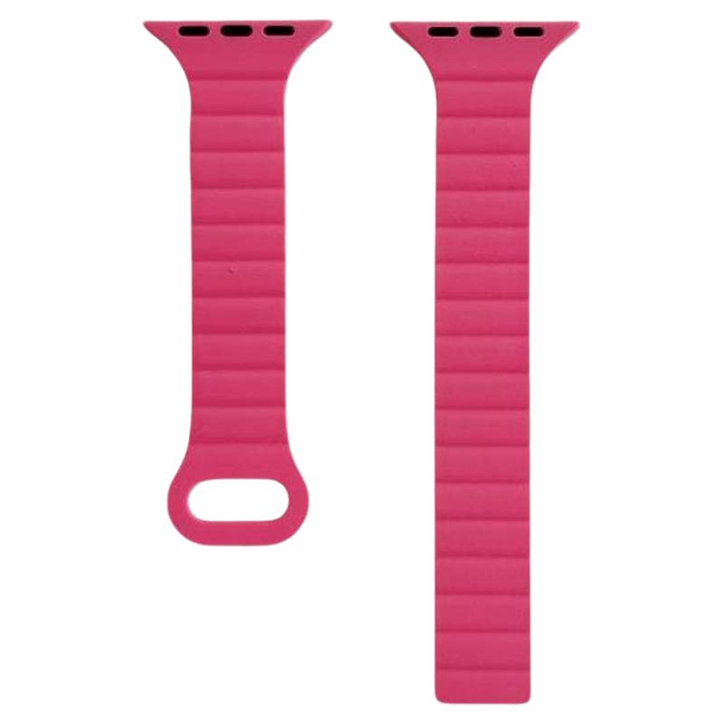适用applewatchS11/10简约撞色多巴胺表带保护壳苹果手表ultra3/2男女情侣iwatch9/8/7/6新款运动透气SE腕带