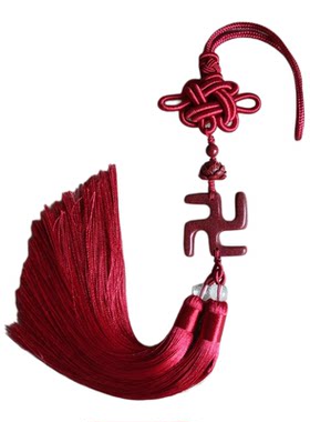 纯天然正品紫金砂朱砂新款红色万字符吊坠卍吉祥挂件饰品真品礼物