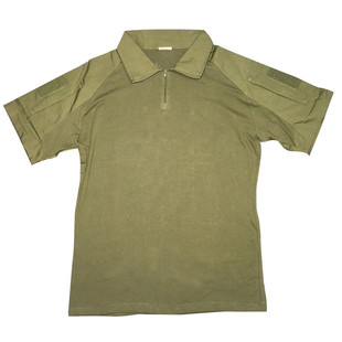 夏季短袖 蛙服 军绿色蛙皮 战术T恤 RG蛙皮 纯绿色水弹团队