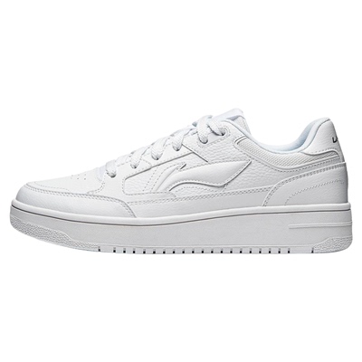 李宁板鞋男款经典小白鞋休闲鞋