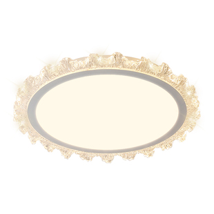 中山卧室灯2025新款简约法式轻奢高级感大气主卧灯房间水晶吸顶灯