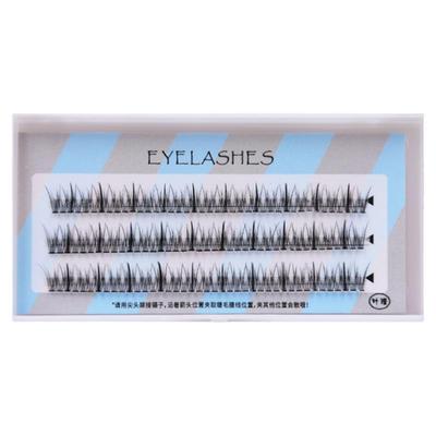 鱼尾夹心假睫毛自然浓密仙子毛