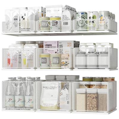 御仕家橱柜内分类收纳筐可叠加