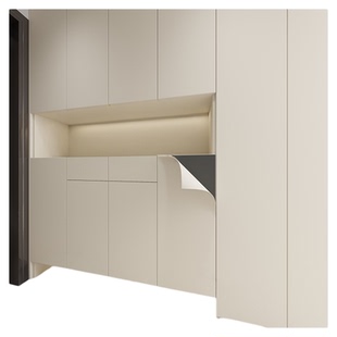 入户鞋柜翻新改色贴纸家具后面内台面背板防脏改造装饰遮丑膜自粘