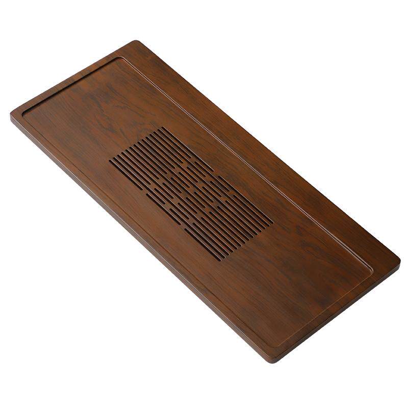 捷安玺茶盘家用托盘功夫茶具2024新款竹茶海实木客厅储沥水小茶台