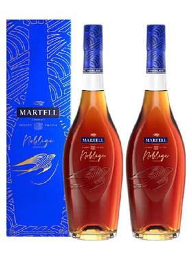 马爹利名士干邑白兰地700ml×2瓶
